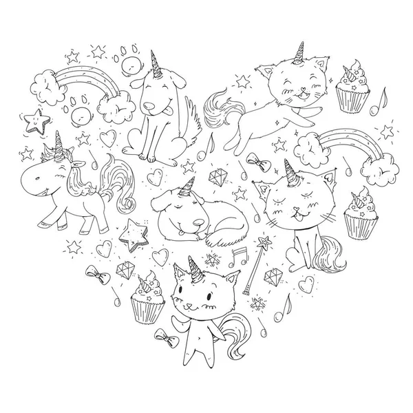 Caticorn Stock Vectors Royalty Free Caticorn Illustrations