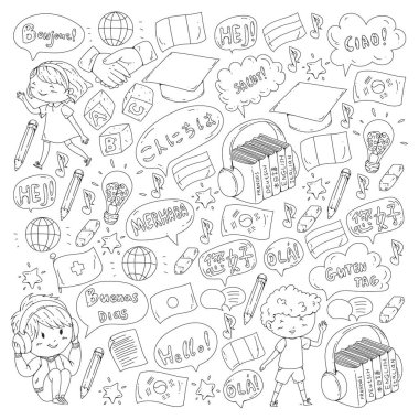 Dil Okulu yetişkin, çocuklar için. Çocuk kursları. İngilizce, İtalyanca, İspanyolca, Japonca, Çince, Arapça, Almanca. Oyun ve eğitim.