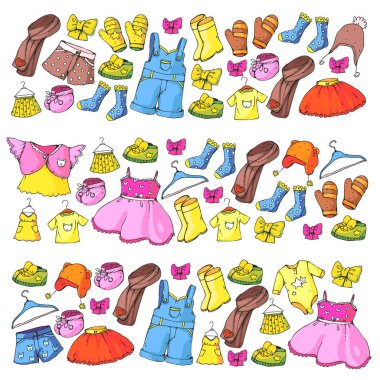 Çocuk Giyim ve moda. Elbise, Etek, şort. atkı, kız ve erkek pantolon. Çocuklar moda. Yaz, kış, bahar, sonbahar Satılık.