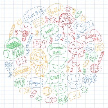 Dil Okulu yetişkin, çocuklar için. Çocuk kursları. İngilizce, İtalyanca, İspanyolca, Japonca, Çince, Arapça, Almanca. Oyun ve eğitim