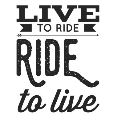 Binmek için yaşıyorum. T-shirt için havalı motorcu alıntı. Motosiklet baskı, afiş, poster.
