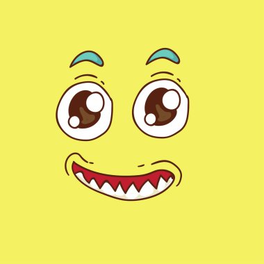 Sevimli canavarlar. Anaokulu çocuk için alan uzaylılardan çizgi film.