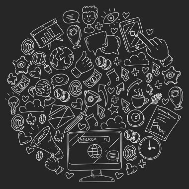 Dijital pazarlama, sosyal medya, iletişim, yönetim