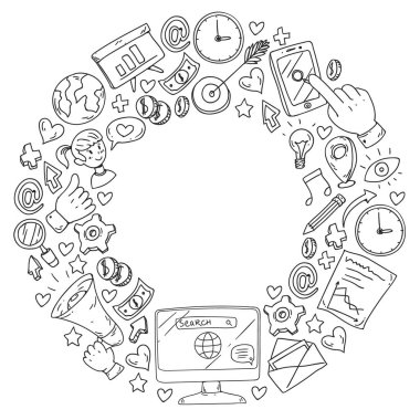 Dijital pazarlama, sosyal medya, iletişim, yönetim