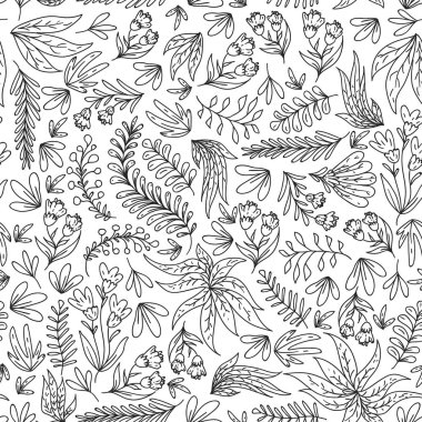 El vektör çiçek çizilmiş, elemanları bırakır. Logo, tebrik kartı, düğün tasarımı için desen.