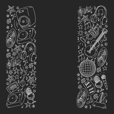 Çocuklar müzik çalın. Müzik eğitimi, tiyatro, okul.