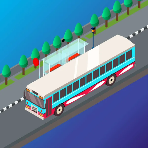 Εικονογράφηση Διανύσματος Εικονίδια Μεταφοράς Σχεδιασμός Ταξιδιού Απομονωμένη Εικόνα Του Οχήματος — Διανυσματικό Αρχείο