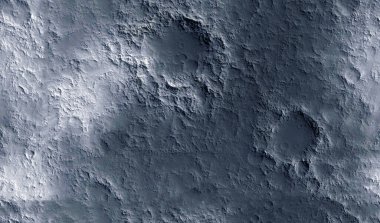 Ay yüzeyinin dokusuna yakın çekim