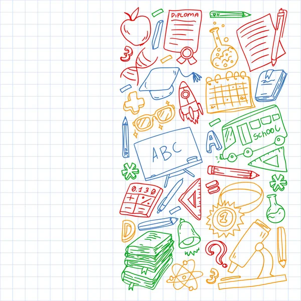 Okul gereçlerine dönelim. İnternette okul, e-öğrenme, internet eğitimi. Üniversite, üniversite.