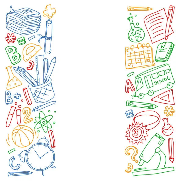 Okul gereçlerine dönelim. İnternette okul, e-öğrenme, internet eğitimi. Üniversite, üniversite.