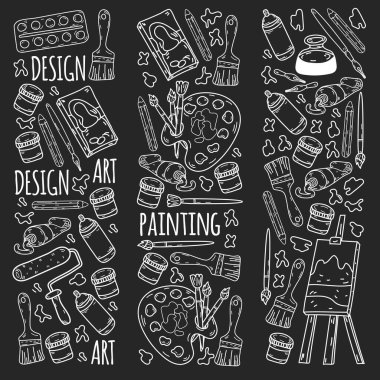 Yaratıcılık ve hayal gücü. Tasarım koleji. Çevrimiçi eğitim, internet okulu.