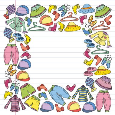 Küçük kızlar için şık, güzel elbiseler.