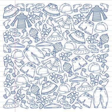 Küçük kızlar için şık, güzel elbiseler.