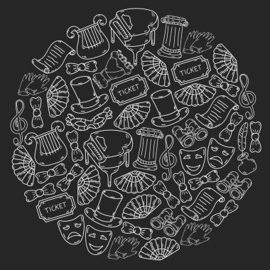 Performans, küçük çocuklarla tiyatro. Masal sahnelerindeki anaokulu çocukları. Kırmızı Başlıklı Kız 'ı oynayan genç oyuncular.