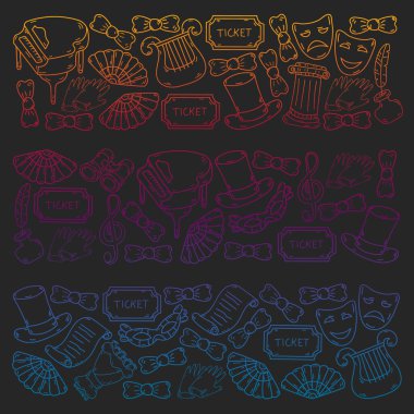 Performans, küçük çocuklarla tiyatro. Masal sahnelerindeki anaokulu çocukları. Kırmızı Başlıklı Kız 'ı oynayan genç oyuncular.