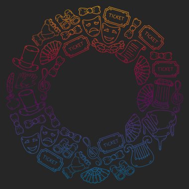 Performans, küçük çocuklarla tiyatro. Masal sahnelerindeki anaokulu çocukları. Kırmızı Başlıklı Kız 'ı oynayan genç oyuncular.