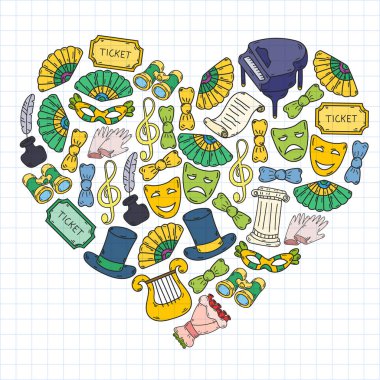 Performans, küçük çocuklarla tiyatro. Masal sahnelerindeki anaokulu çocukları. Kırmızı Başlıklı Kız 'ı oynayan genç oyuncular.