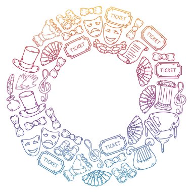 Performans, küçük çocuklarla tiyatro. Masal sahnelerindeki anaokulu çocukları. Kırmızı Başlıklı Kız 'ı oynayan genç oyuncular.