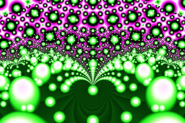 3D soyut bilgisayar fraktal tasarım oluşturulan. Fraktal hiç bitmeyen kalıptır. Fraktallar arasında farklı ölçek kendini benzer sonsuz karmaşık desenler vardır