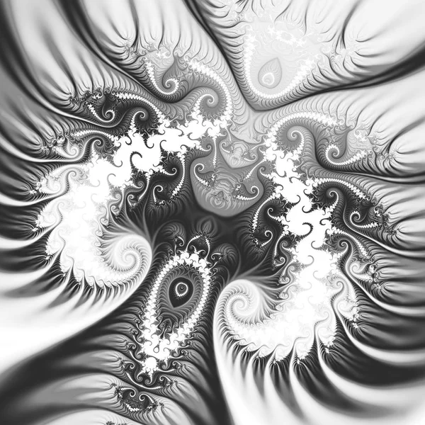 Black and White fractal.