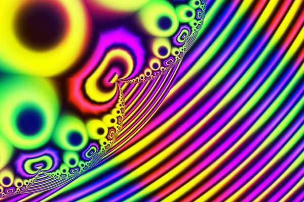 Fraktale sind unendlich komplexe Muster, die sich selbst ähneln. Stockfoto