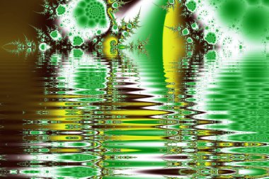 Arka plan fraktal çok renkli doku oluşur