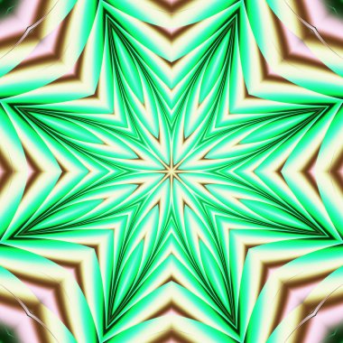 Çizim uzay geometrisinde soyut fraktal sanat arka planı.