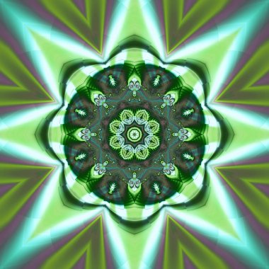 Soyut fantezi süs deseni.