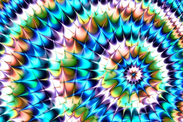 Fantasía colorida textura fractal caótica . —  Fotos de Stock