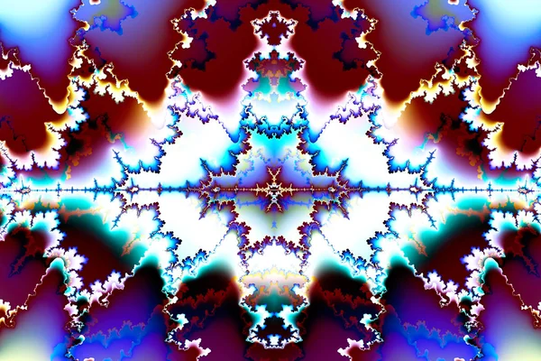 Fraktallar kendine benzer sonsuz karmaşık desenlerdir — Stok fotoğraf