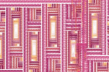 Soyut fantezi süs deseni.