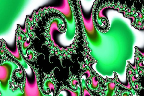 Fantasy colorful chaotic fractal texture. — Stock Photo, Image