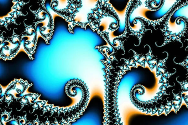 Fantasía colorida textura fractal caótica . — Foto de Stock