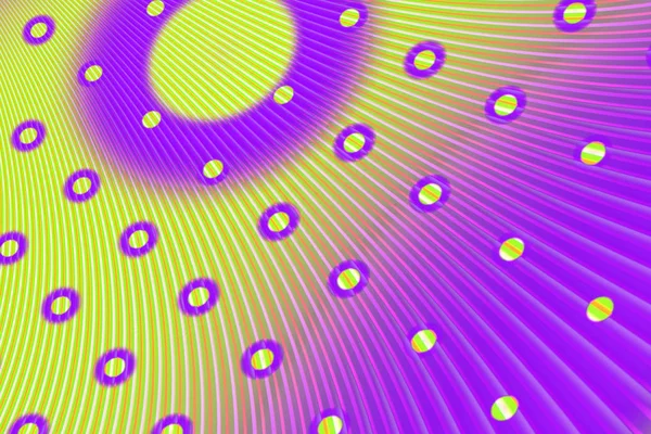Modern multicolor futuristic dynamic pattern n.Fractal 3d artwork — стоковое фото