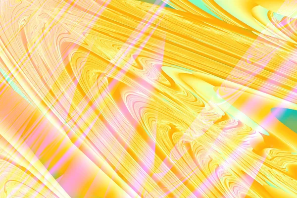 반듯 한 프랙탈 모양입니다. 환상적 인 다채 로운 혼돈된 프랙탈 텍스처 — 스톡 사진
