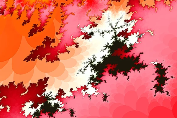 3D Fundo fractal abstrato . — Fotografia de Stock