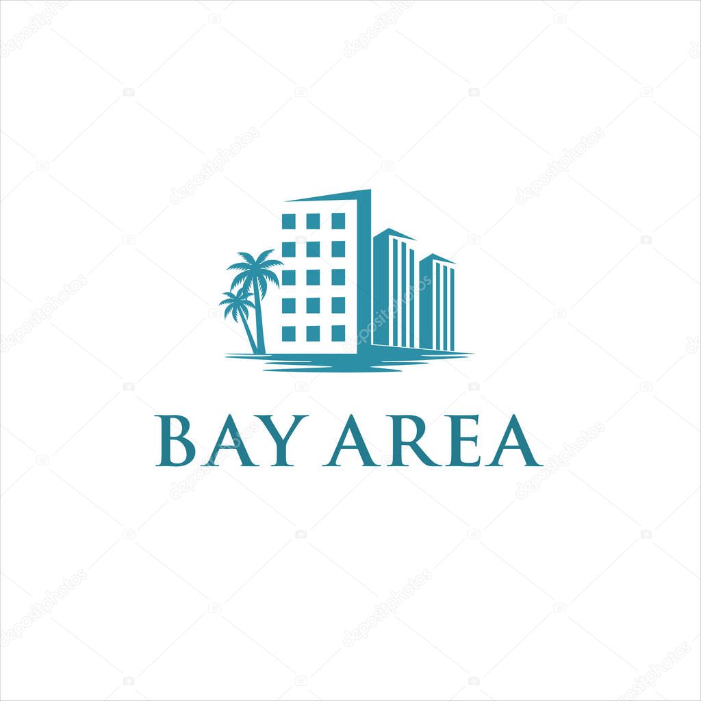 Building Palm and Beach for Bay area logo