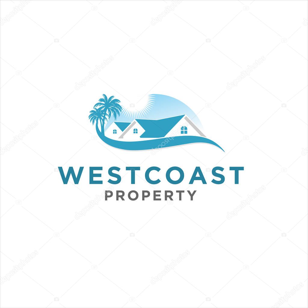 Modern property logo for bay area