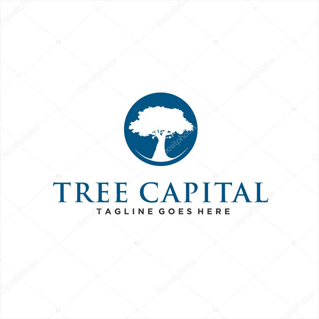 Negative Circle for Oak Tree
