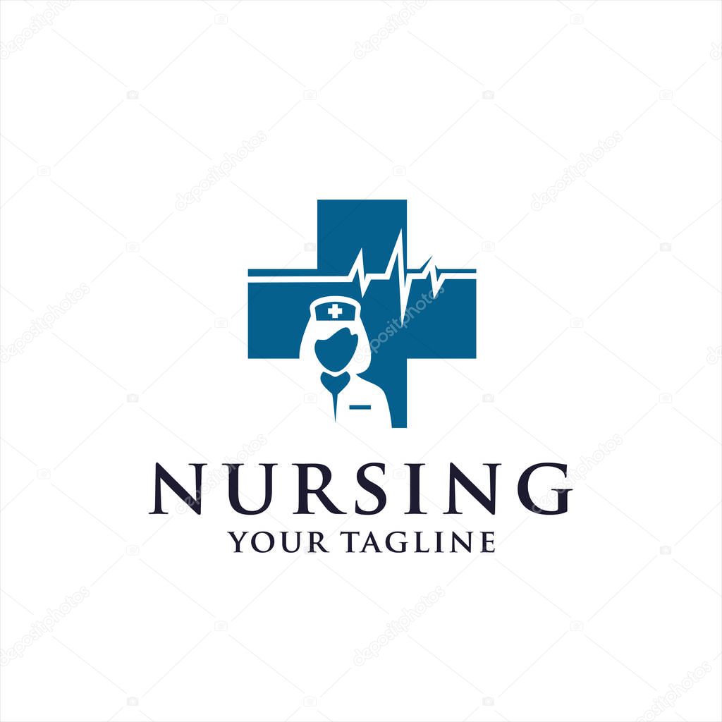 Nurse Logo Design idea and inspiration
