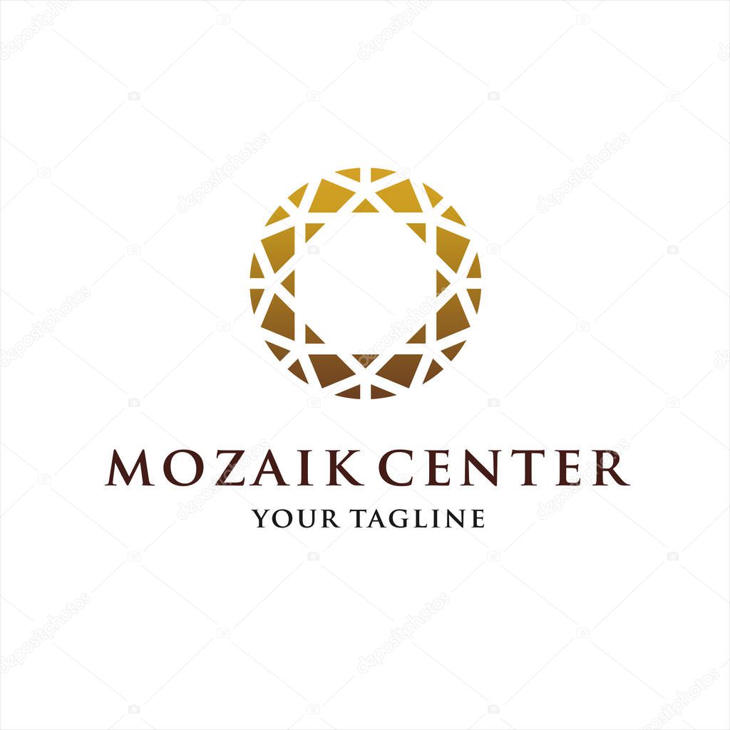 Circle Mosaic Logo Design Inspiration