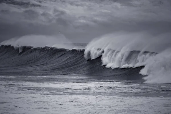 Onde tempestose lunghe — Foto Stock