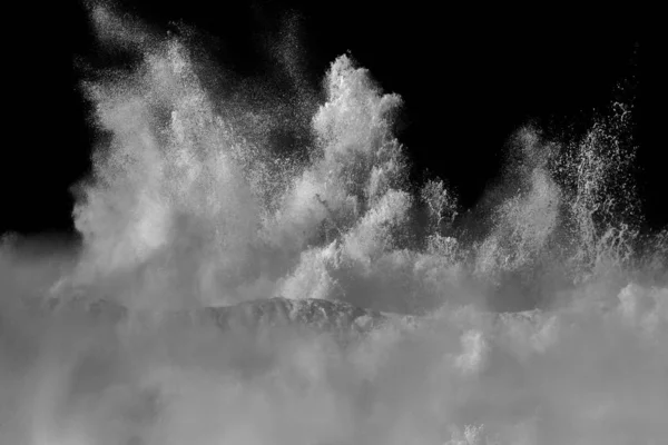 Eclaboussure de vague blanche — Photo