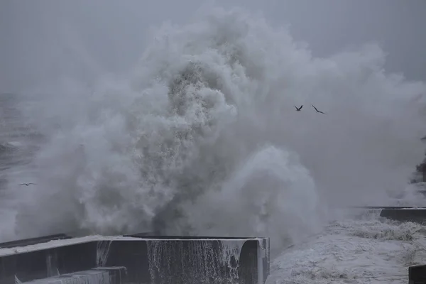 Буря в реке Дору — стоковое фото