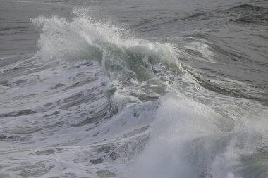 Dalga closeup kırma