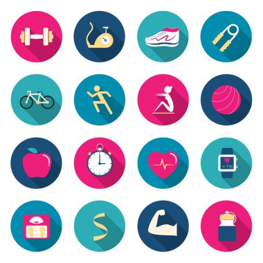 Fitness renk simgeleri