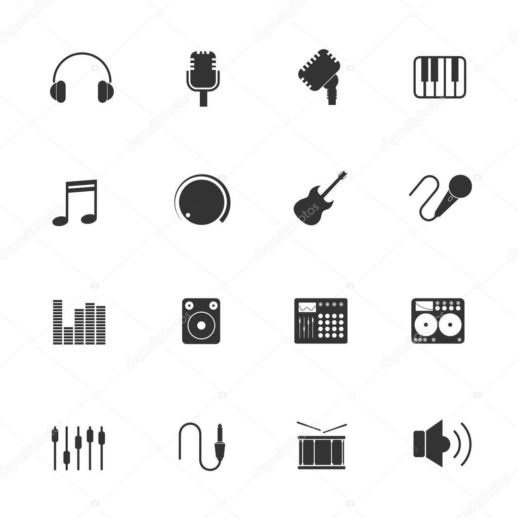 Music Icons.