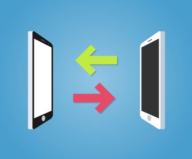 Telefonlar arasında veri alışverişi