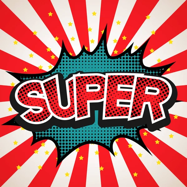 Süper konuşma kabarcık arka plan