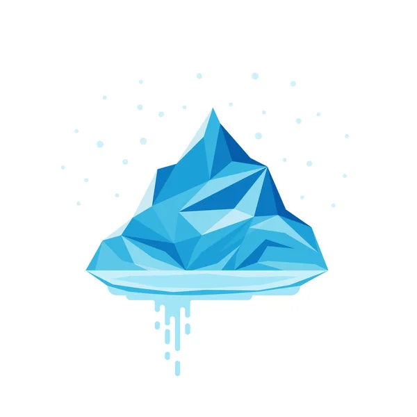 Iceberg Derretimiento . — Vector de stock